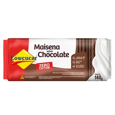 Maisena sabor Chocolate Lowçucar Zero Lactose 140g